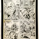 Fantastic Four #84 pg. 16 by Jack Kirby 11x17 FRAMED Original Art Poster Marvel