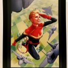 Captain Marvel by John Tyler Christopher JTC 9x12 FRAMED Art Print Comics Poster