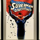 Superman Unchained by Jock 11x14 FRAMED DC Comics Art Print Poster