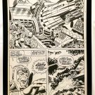 Fantastic Four #83 pg. 15 by Jack Kirby 11x17 FRAMED Original Art Poster Marvel