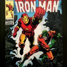 Iron Man #16 by George Tuska 11x14 FRAMED Art Print, Vintage Marvel Comics