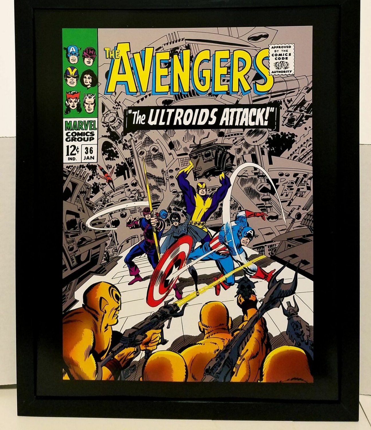 Avengers #22 by Don Heck 11x14 FRAMED Marvel Comics Art Print Poster