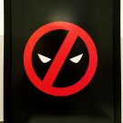 Deadpool Ghostbusters homage 11x14 FRAMED Marvel Comics Art Print Poster