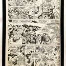 Fantastic Four Annual #6 pg. 28 by Jack Kirby 11x17 FRAMED Original Art Poster M