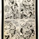 Fantastic Four Annual #6 pg. 23 by Jack Kirby 11x17 FRAMED Original Art Poster M