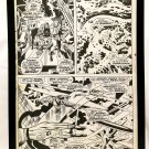 Fantastic Four Annual #6 pg. 5 by Jack Kirby 11x17 FRAMED Original Art Poster Ma