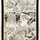 Fantastic Four Annual #6 pg. 20 by Jack Kirby 11x17 FRAMED Original Art Poster M