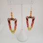 Southwestern Arrow Shaped Patterned Earrings