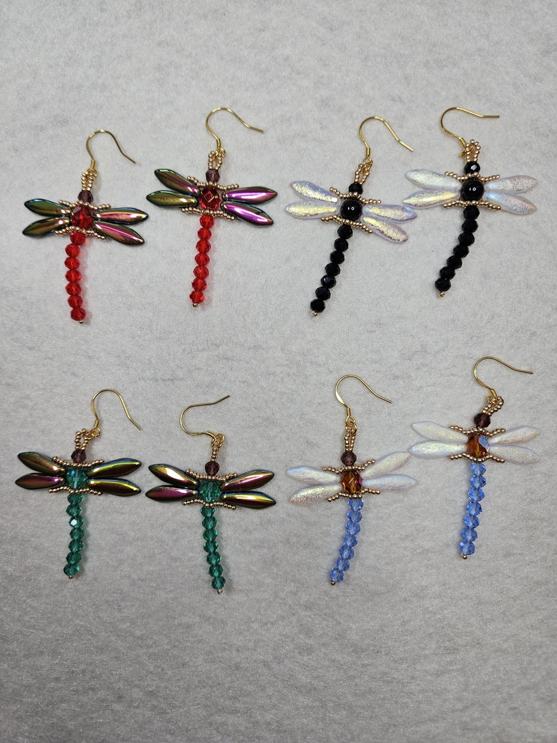 Whimsical Dragonfly Earrings