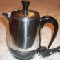 Vintage Farberware 4 Cup Superfast Electric Coffee Pot Small Percolator Maker