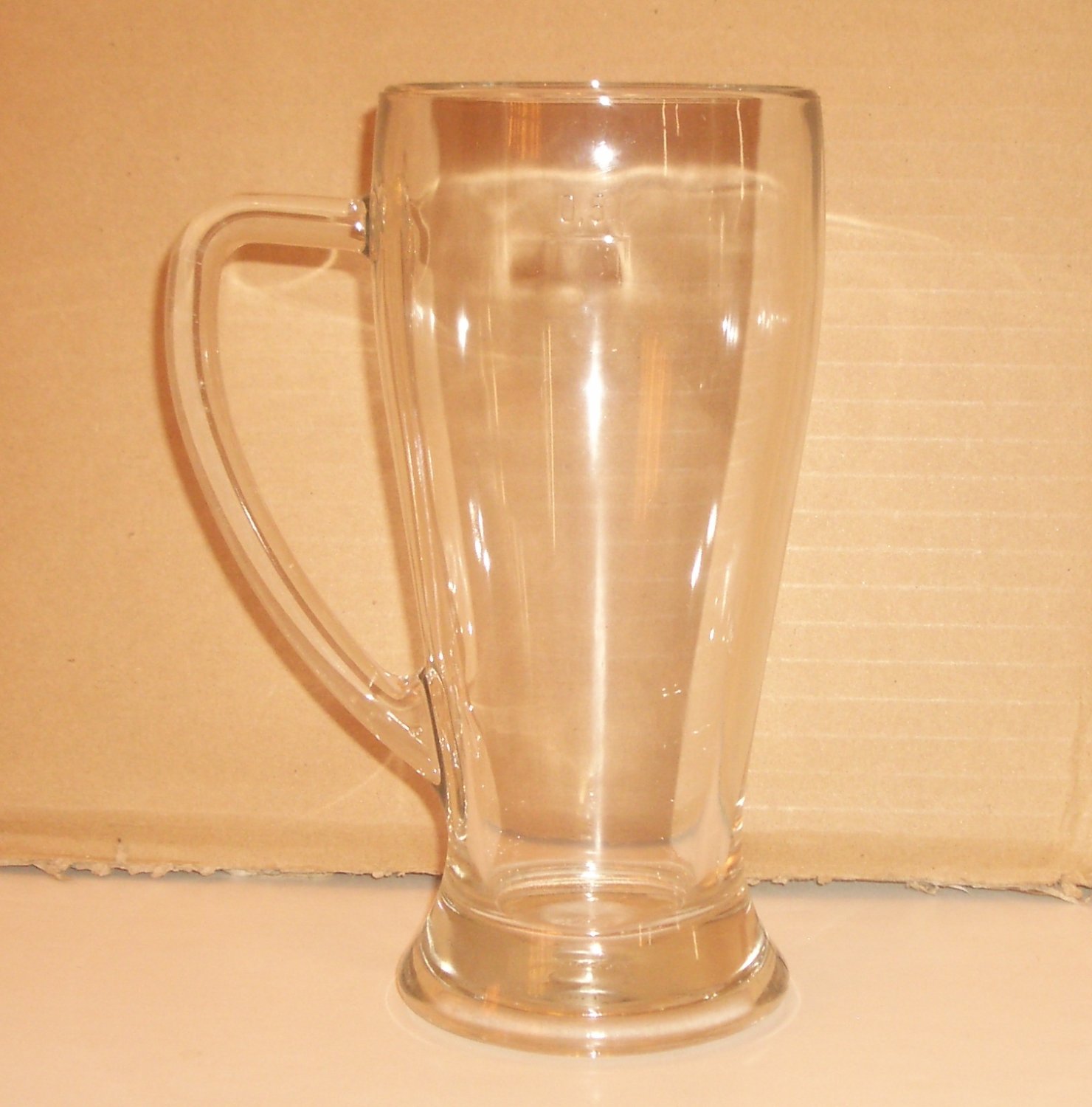Fidenza Beer Mug 0 5 L High Quality Glass Made In Italy
