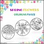 Spring Flower Coloring Pages