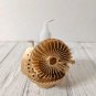 Vintage Steampunk Candle Holder - Handcrafted Metal with Gold Accents