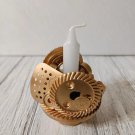 Handcrafted Steampunk Candle Holder - Unique Vintage Decor or Special Occasion Gift
