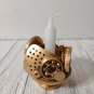Handcrafted Steampunk Candle Holder - Unique Vintage Decor or Special Occasion Gift