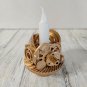 Handcrafted Steampunk Candle Holder - Unique Vintage Decor or Special Occasion Gift