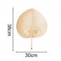 Bamboo Breeze Handcrafted Fans
