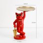 French Bulldog Sculpture: Decorative Dog Statue with Tray &acirc;�� Functional and Stylish Home Decor