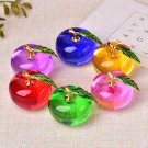 Colorful Glaze Apple Ornaments