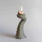 Concrete Octopus Candle Holder - Unique Tentacle Design for Home Decor