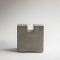 Multipurpose Concrete Desktop Organizer - Business Card, Flyer, and Phone Holder