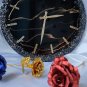 Modern Epoxy Resin Wall Clock - Unique Handmade Clock with Colorful Flowing Design