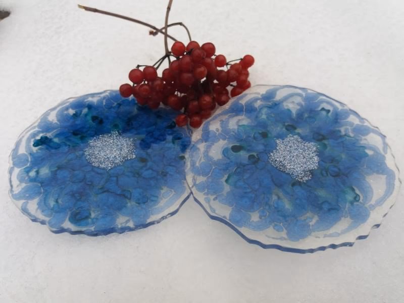ElevateSpace Epoxy Cup Holders: Stylish and Durable Beverage Coasters