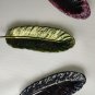 FeatherElegance: Exquisite Feather-Shaped Coaster Set