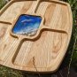 Rustic Wooden Menagerie Serving Board - Stylish and Functional