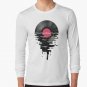 Music Vinyl Cool Sunset Red Classic T-Shirt Sweatshirt Hoodie For Men Women
