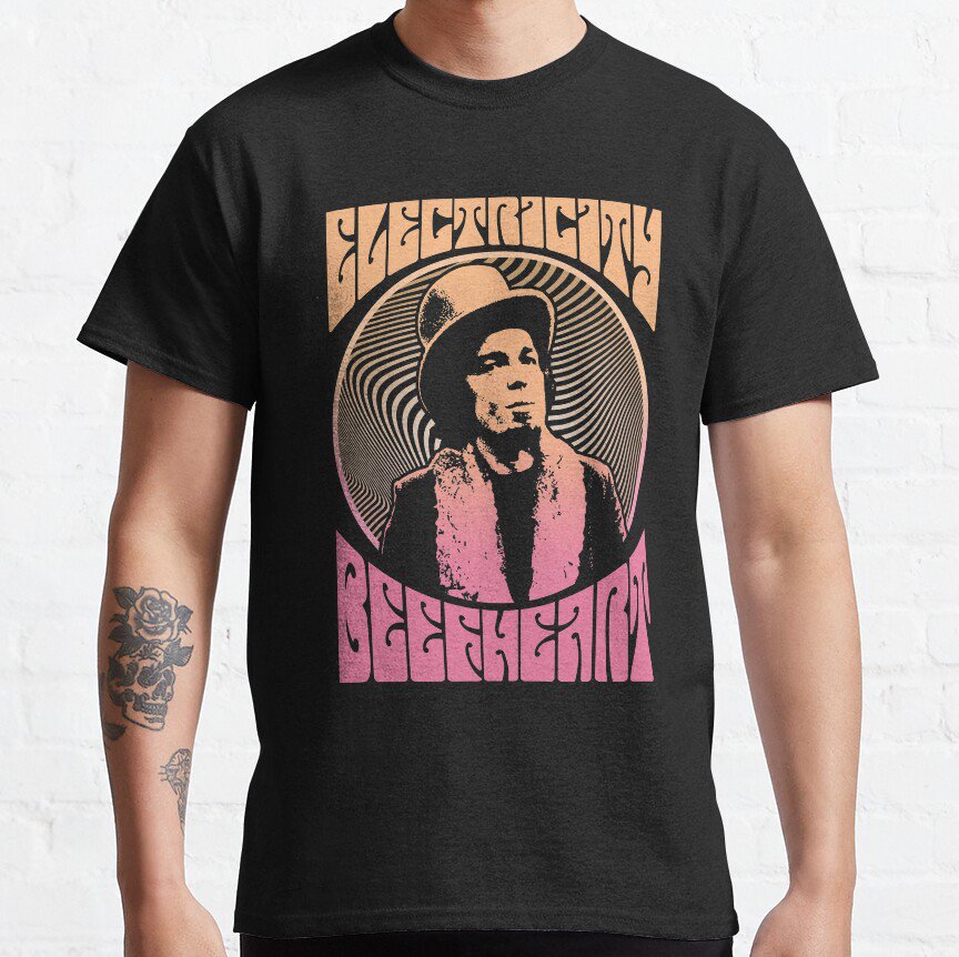 Captain Beefheart Psychedelic Rock Classic T-Shirt Sweatshirt Hoodie For Men Women