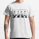 The Beatles - Abbey Road (White Background) Classic T-Shirt Sweatshirt Hoodie For Men Women