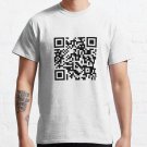Never Gonna Give You Up Qr Code Classic T-Shirt Sweatshirt Hoodie For Men Women