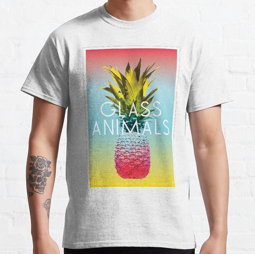 Glass Animals Tour Poster Classic TShirt Sweatshirt Hoodie For Men Women
