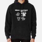 Heavy Metals Rock, Chemistry, Physics - Periodic Table Of Elements Classic Hoodie Sweatshirt Longsle