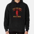 Never Underestimate An Old Man With A Guitar Hoodie Classic Hoodie Sweatshirt Longsleeve T-Shirt