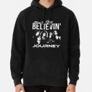 Journey The Band Don'T Stop Believin' Design 3 (With Grunge/Distressed Texture) Classic Hoodie Sweat