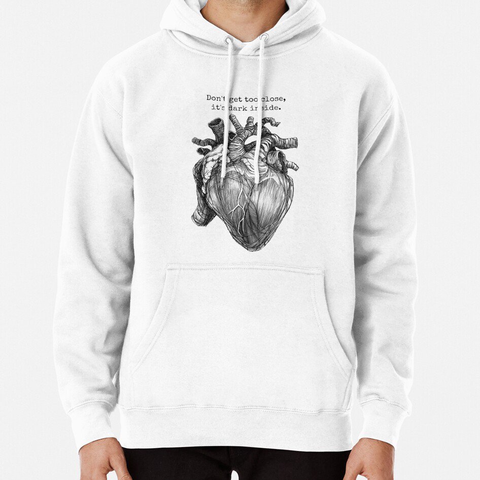 It'S Dark Inside Classic Hoodie Sweatshirt Longsleeve T-Shirt
