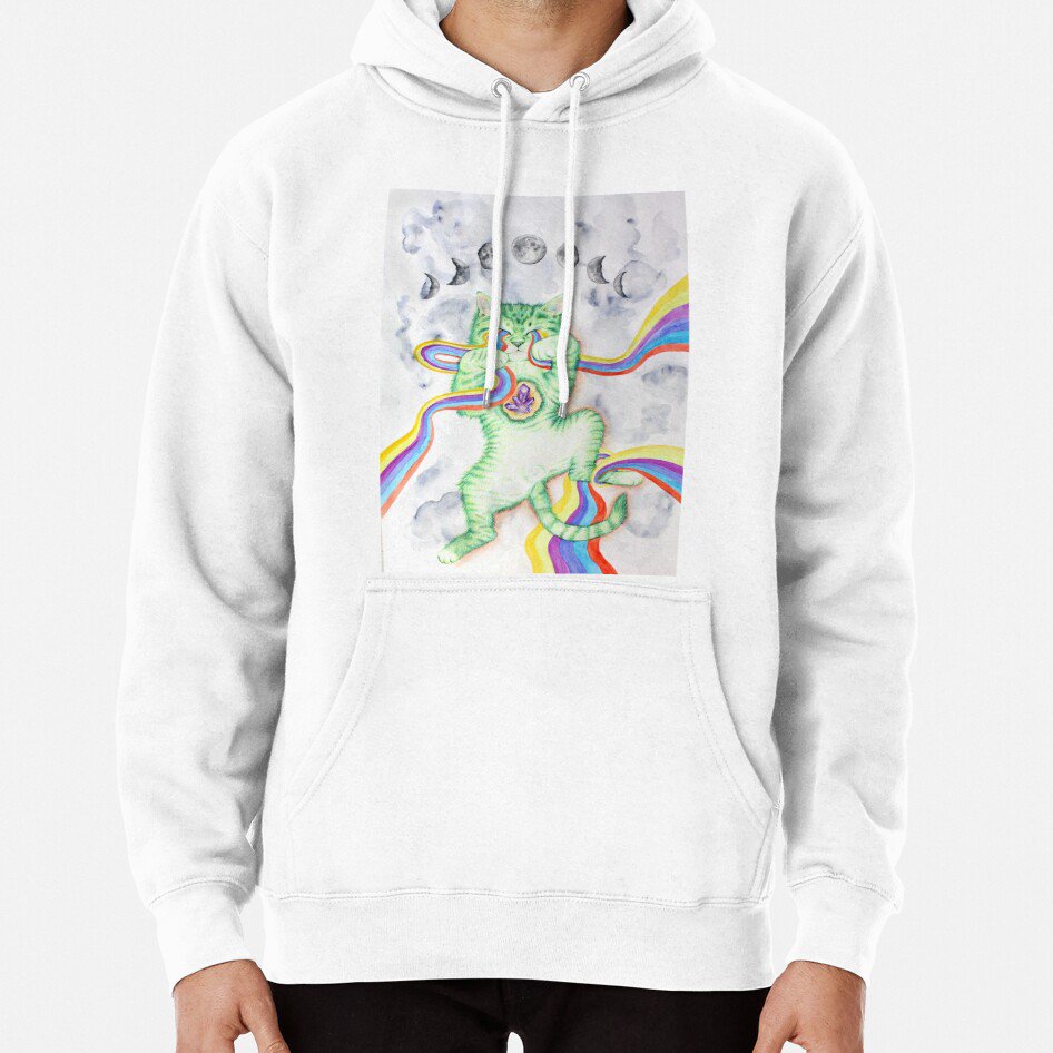 Rainbow Kitten Classic Hoodie Sweatshirt Longsleeve T-Shirt