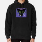 Squeeze Cool For Cats, Cool Cats Purple Green Classic Hoodie Sweatshirt Longsleeve T-Shirt