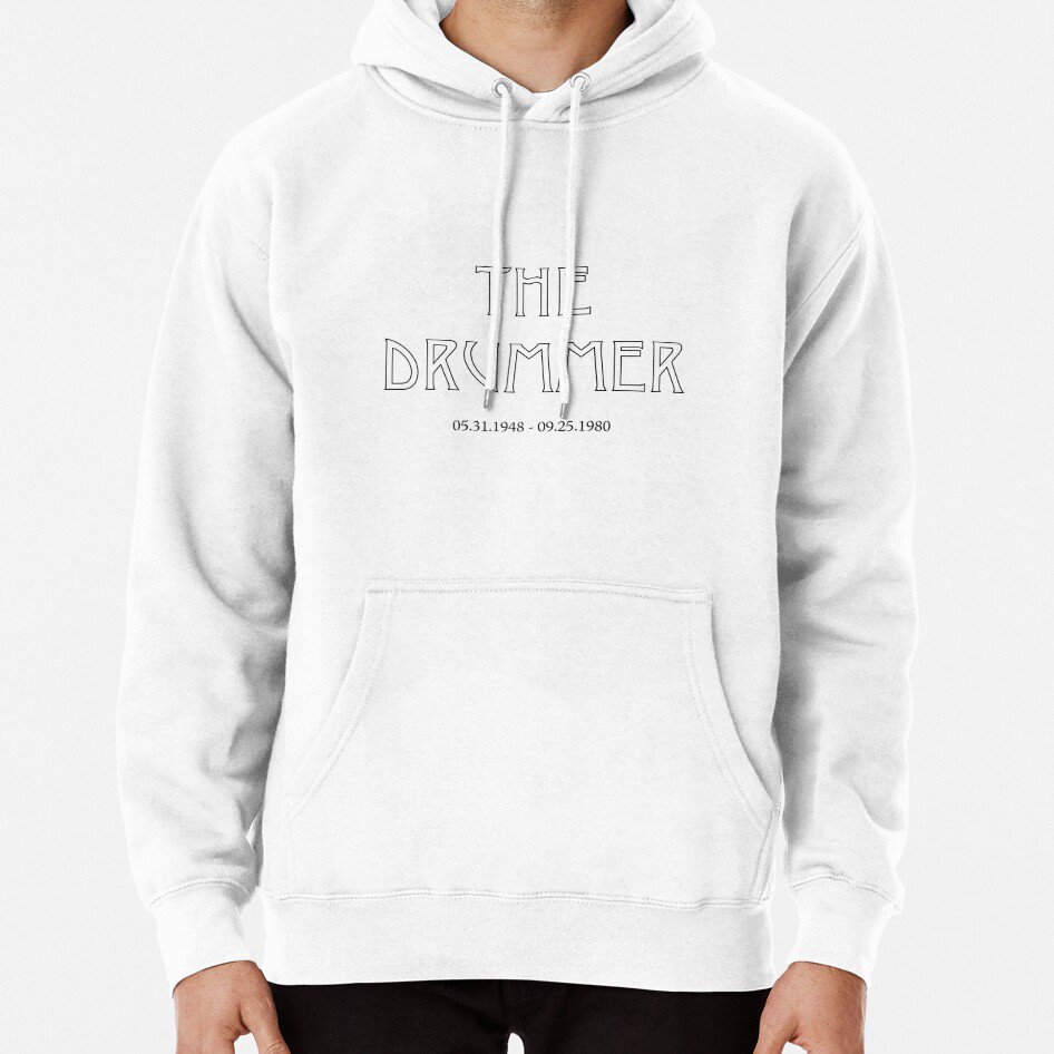 John Bonham Classic Hoodie Sweatshirt Longsleeve T-Shirt