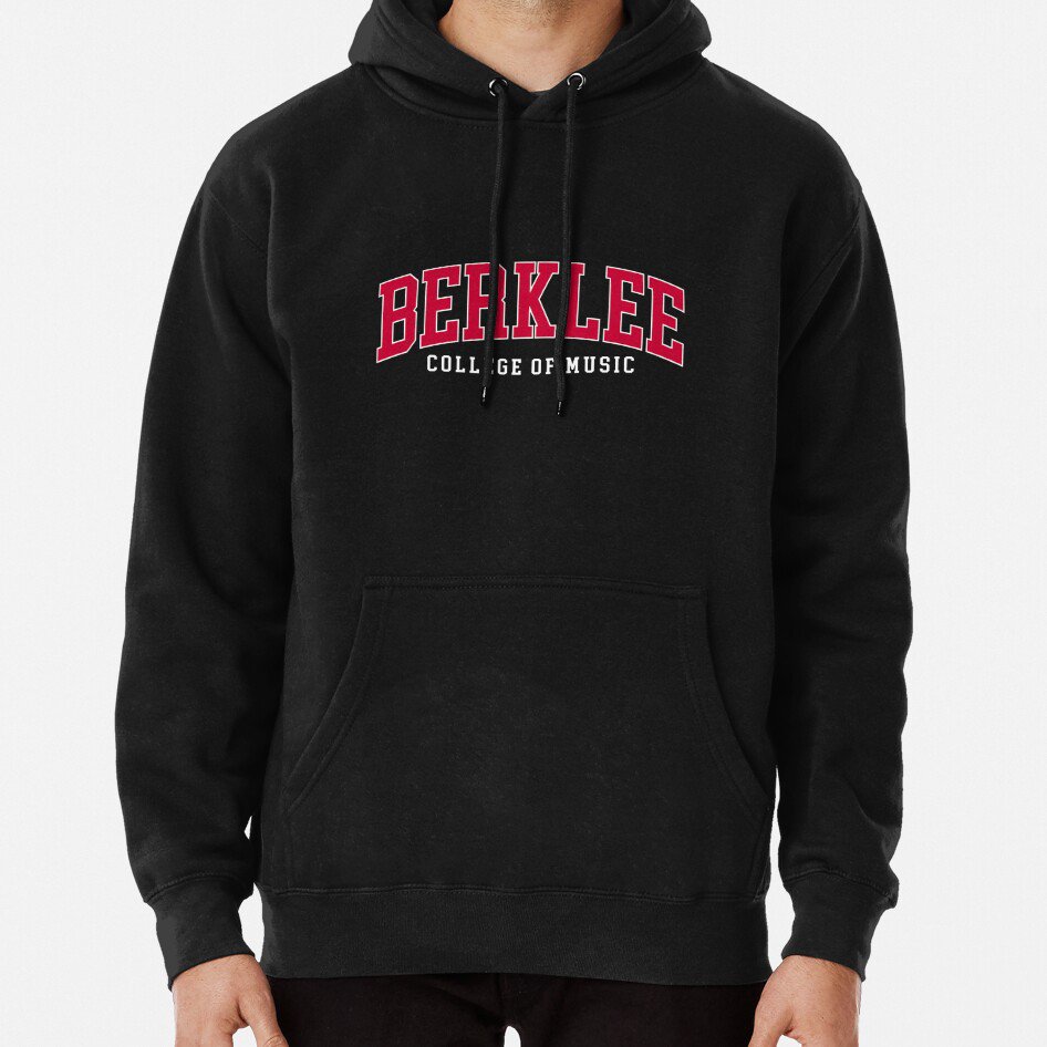 Berklee College Font Curved Classic Hoodie Sweatshirt Longsleeve T-Shirt