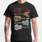 Guitar Retro Style Gift For Guitarist Classic Hoodie Sweatshirt Longsleeve T-Shirt