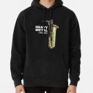 Heavy Metal Baritone Saxophone Classic Hoodie Sweatshirt Longsleeve T-Shirt
