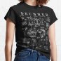 Drum Set Kit Vintage Patent Drummer Drawing Print Classic Hoodie Sweatshirt Longsleeve T-Shirt