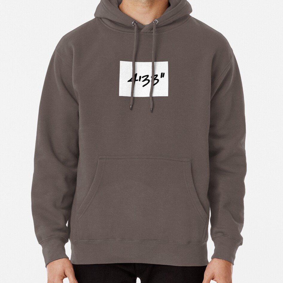 4'33"" By John Cage Classic Hoodie Sweatshirt Longsleeve T-Shirt