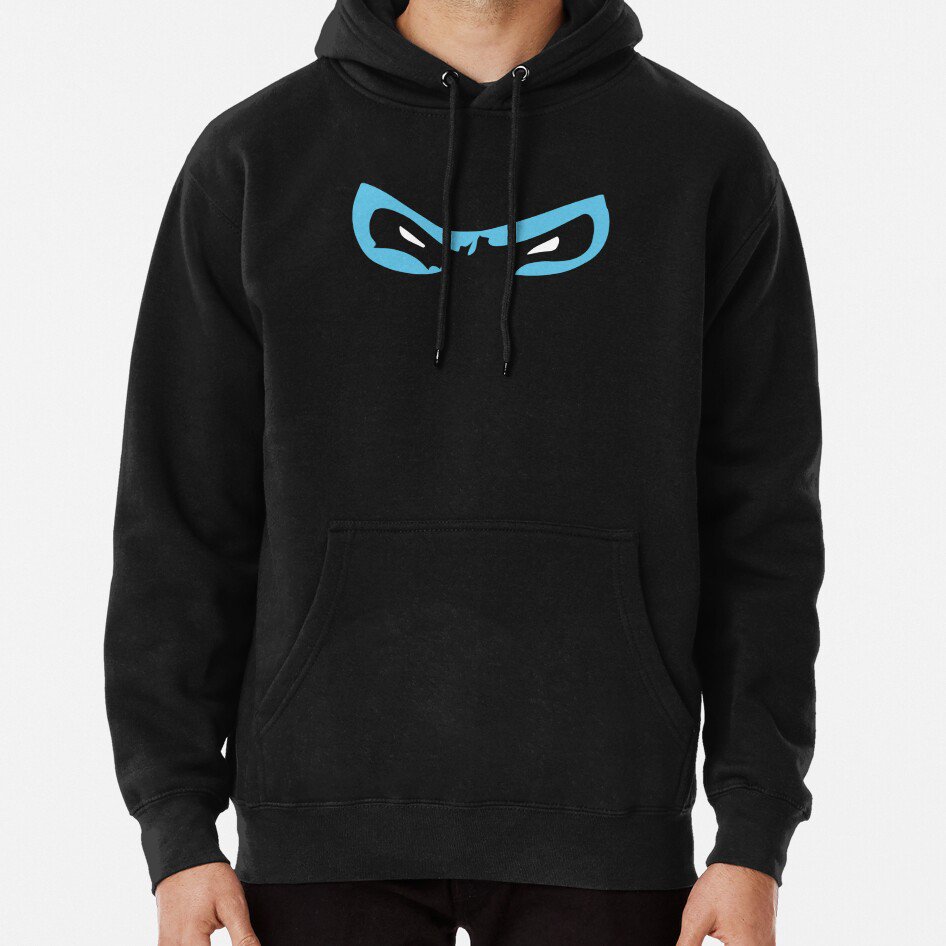 Ninja Tune Eyes (Black Background) Classic Hoodie Sweatshirt Longsleeve T-Shirt