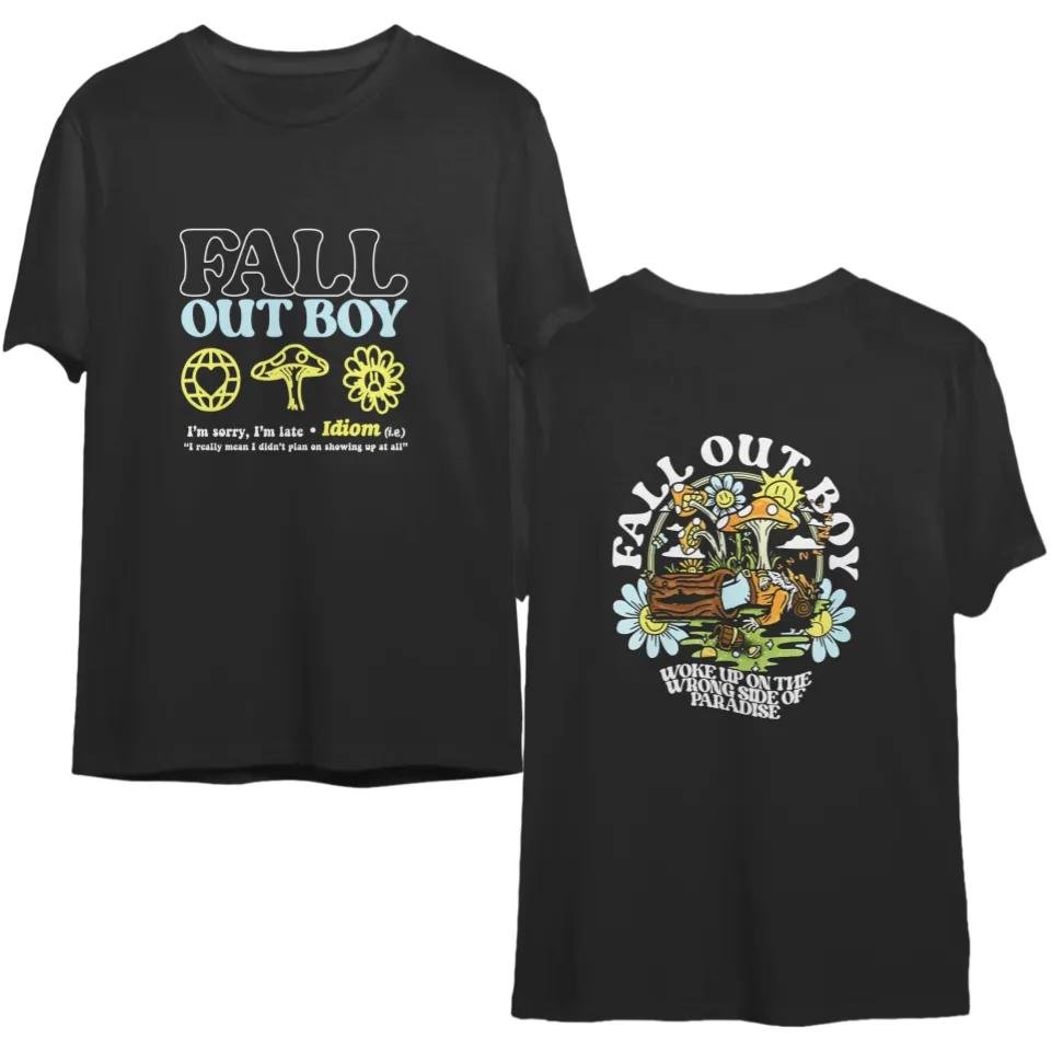 Fall Out Boy Tour 2023 Shirt, So Much (For) Stardust Tour (Double Sided)