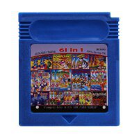 61 IN 1 Combo Card GBC Game Cartridge 16 Bit Video Game Console Card 108 61 in 1 All in one