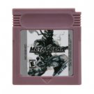 Metal Gear Solid GBC Game Cartridge 16 Bit Video Game Console Card Castlevania Metroid Ninja Gaiden